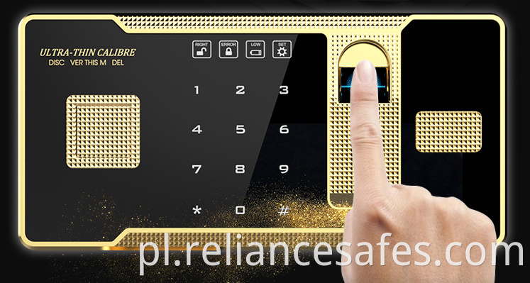 Fingerprint Biometric Deposit Safe Box